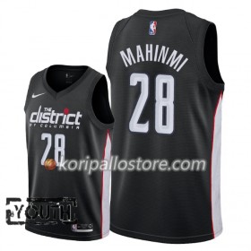 Washington Wizards Ian Mahinmi 28 2018-19 Nike City Edition Musta Lasten Pelipaidat Swingman